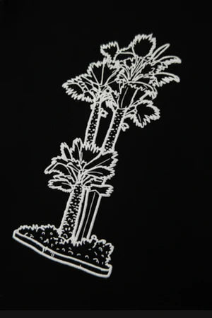 PALME ROYAL - BLACKHOODIE