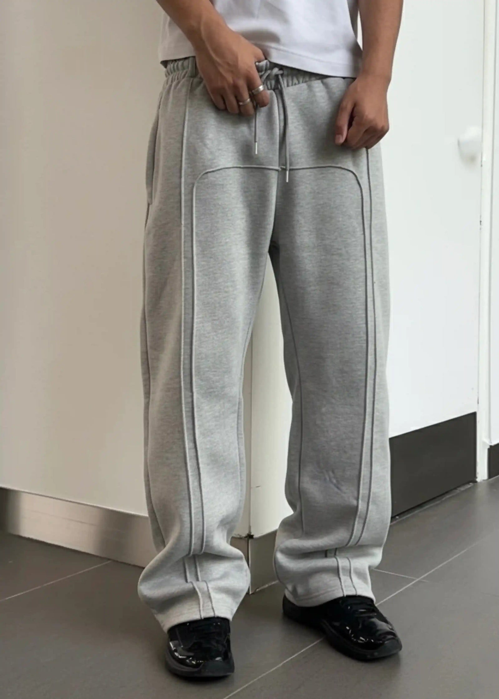 LUXE BOTTOMS - MELANGE GREY