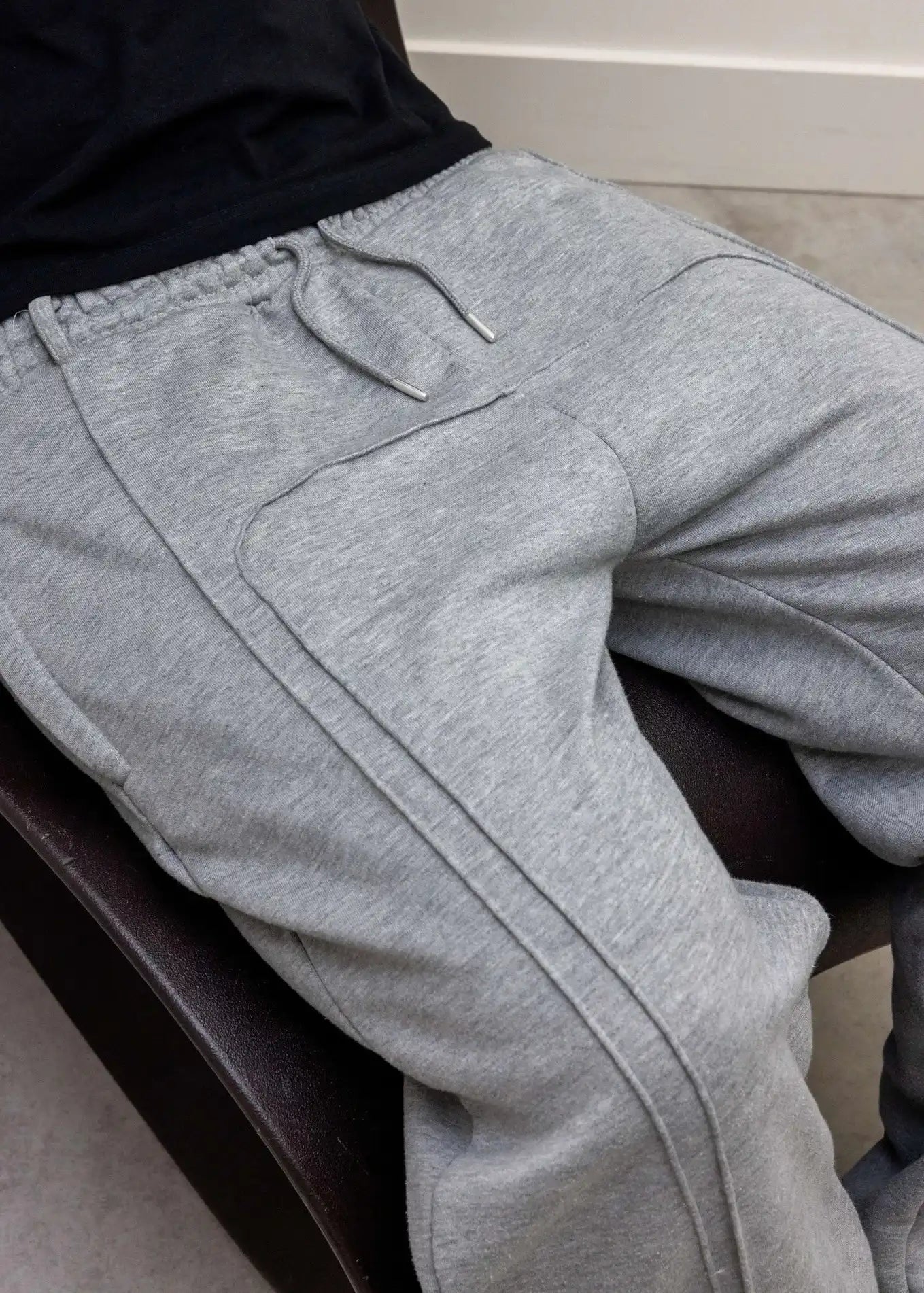 LUXE BOTTOMS - MELANGE GREY