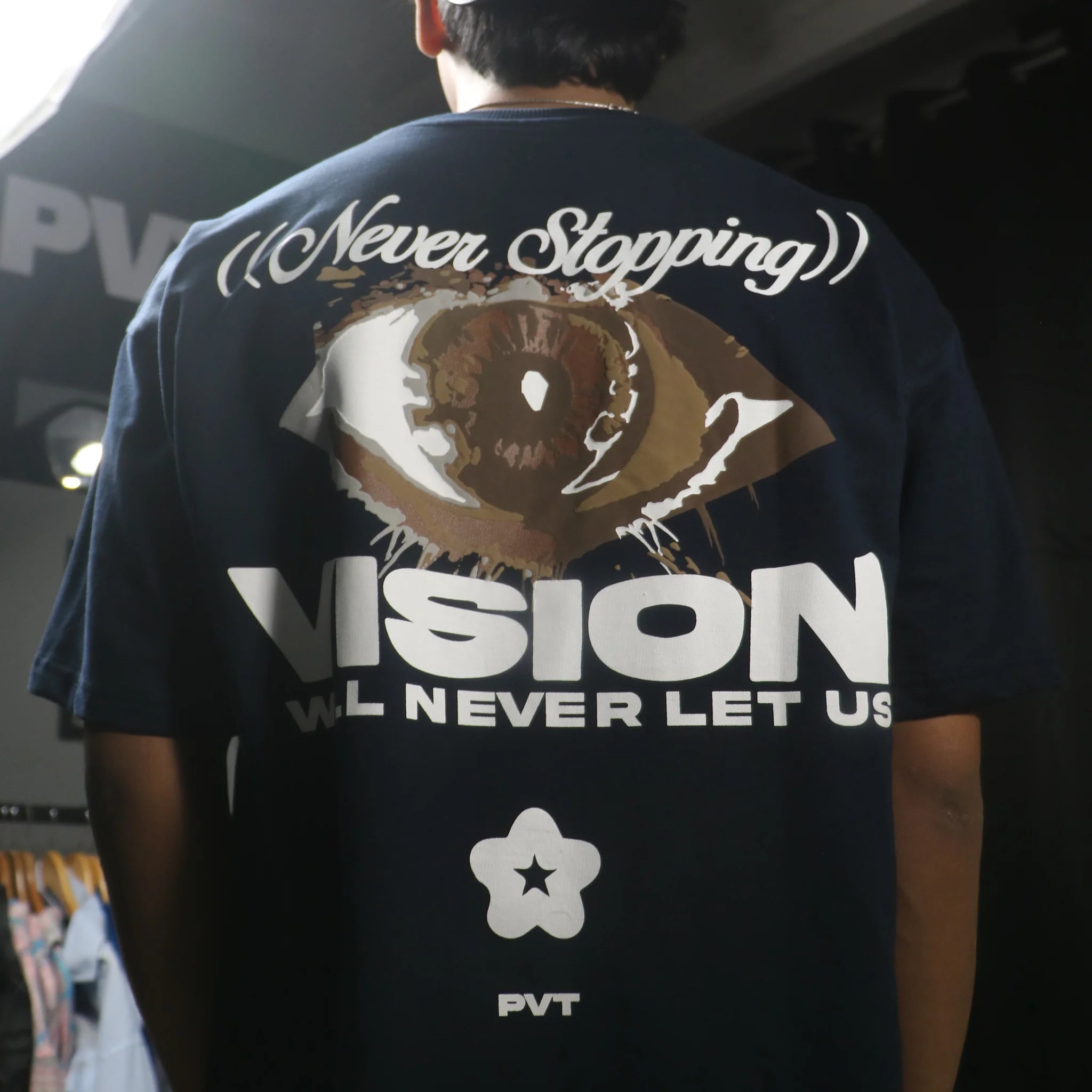VISION WILL NEVER LET US STOP