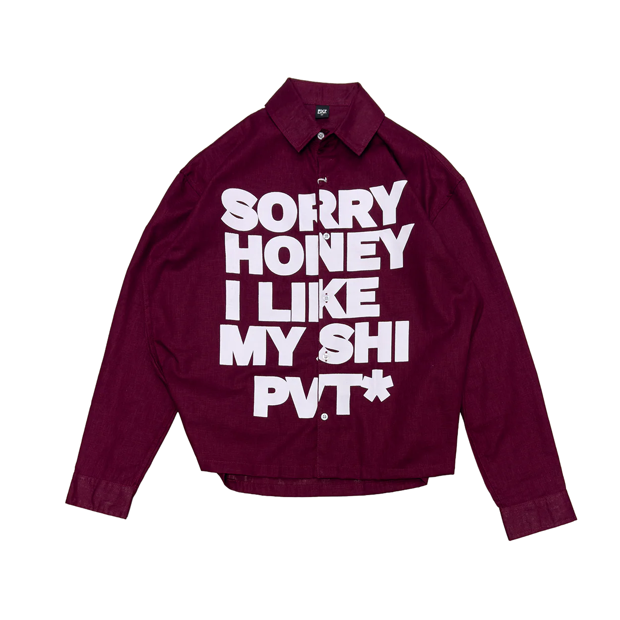 SORRY HONEY COTTON LINEN SHIRT