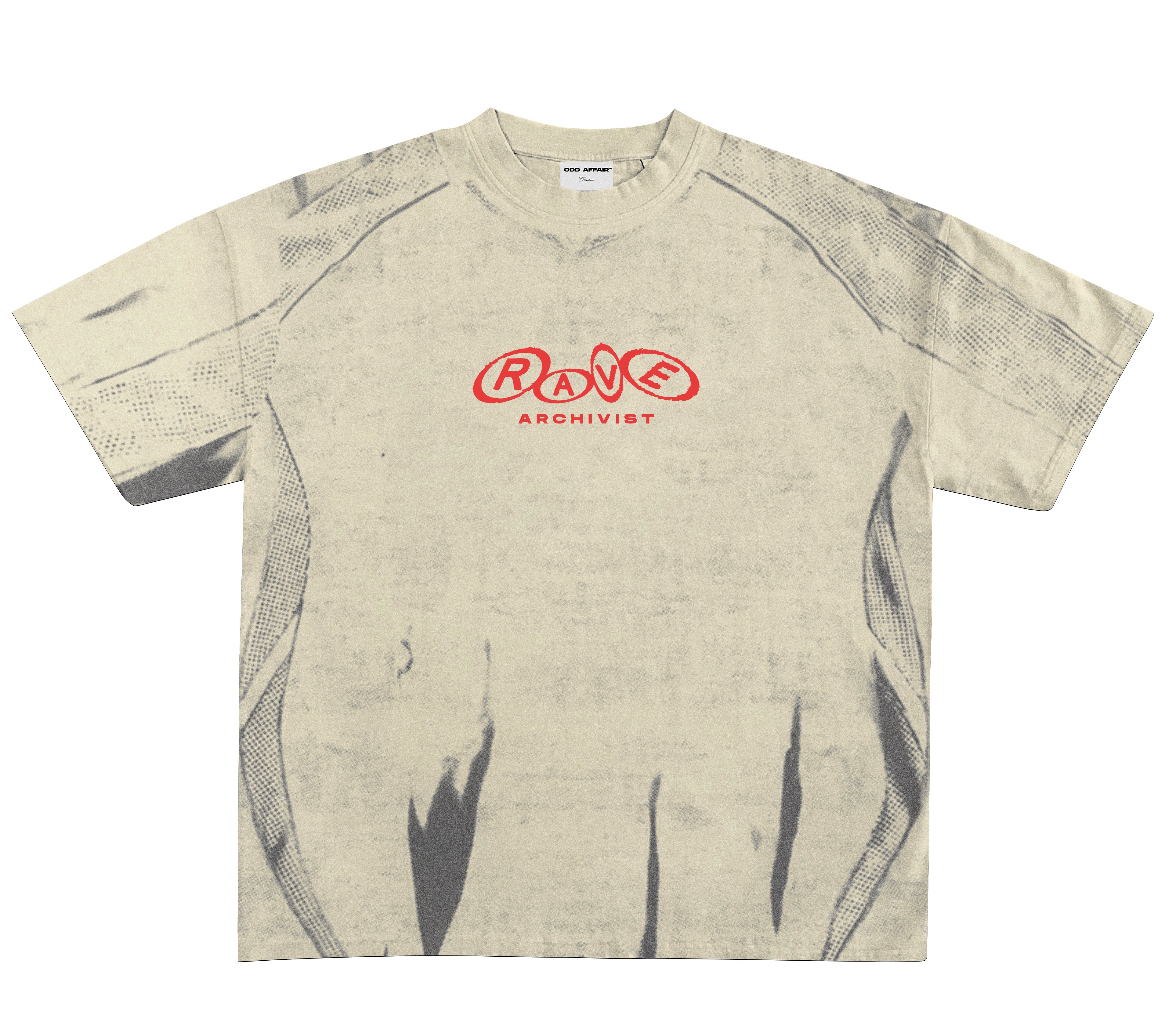 RAVE ARCHIVIST TEE - SAND